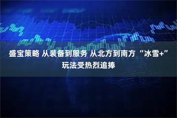 盛宝策略 从装备到服务 从北方到南方 “冰雪+”玩法受热烈追捧